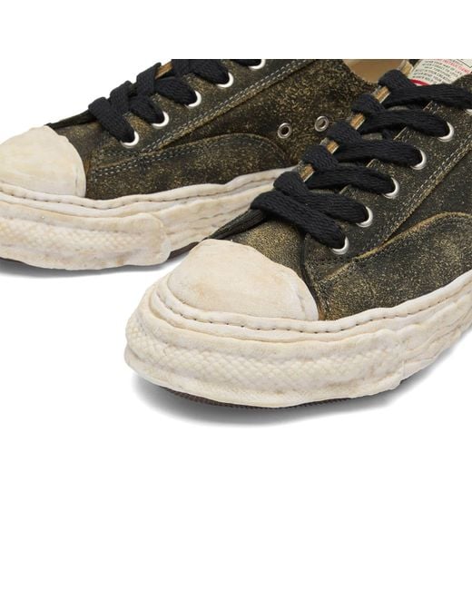 Maison Mihara Yasuhiro Brown Peterson 23 Vintage Suede Low-Top for men