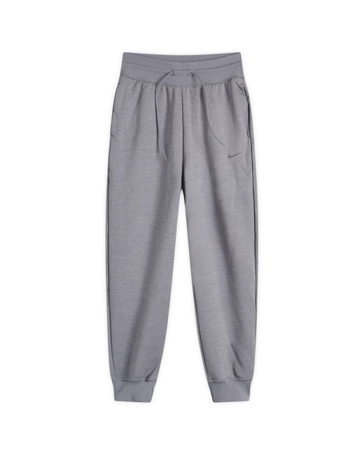Nike Gray Therma-Fit One High-Waisted 7/8 Joggers