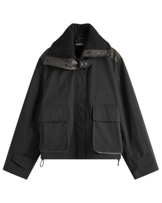 Our Legacy Black Marine Jacket