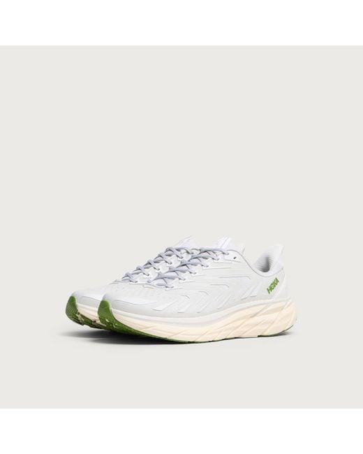 Hoka One One White Clifton Utl Sneaker for men