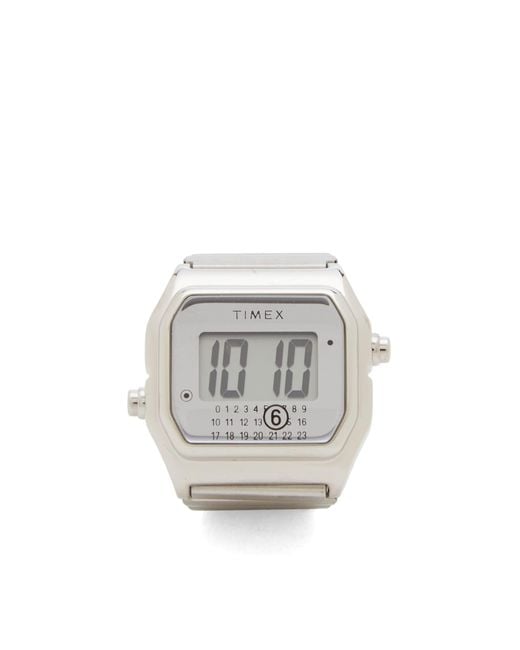 Timex X Mm6 Maison Margiela T80 Ring Watch S/M in Metallic | Lyst UK