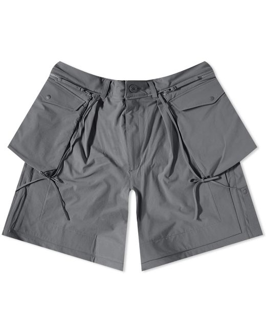 GOOPiMADE Gray X Acrypsis Duet R-shield Strap Shorts for men
