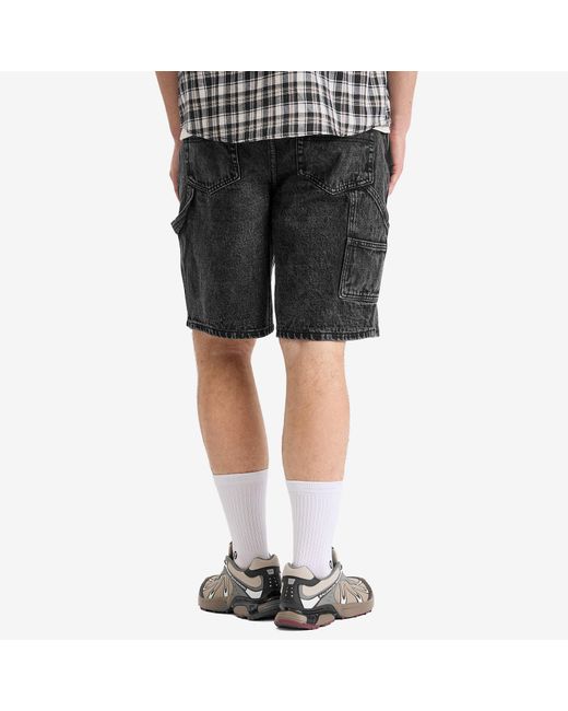 Butter Goods Gray Weathergear Denim Shorts for men
