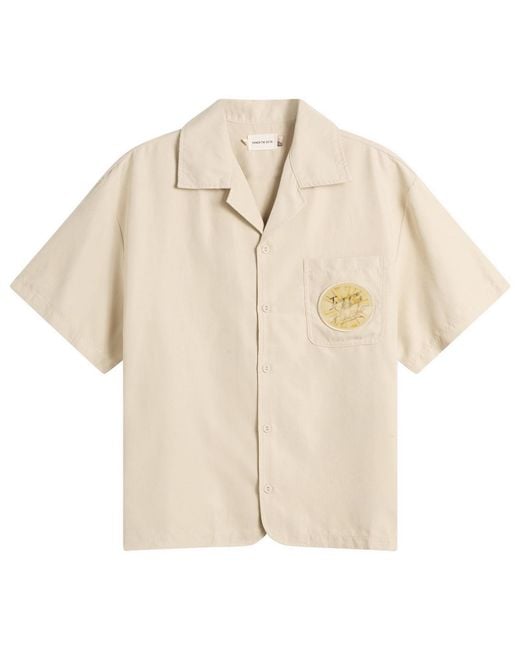 Honor The Gift Natural Brushed Camp Shirt for men
