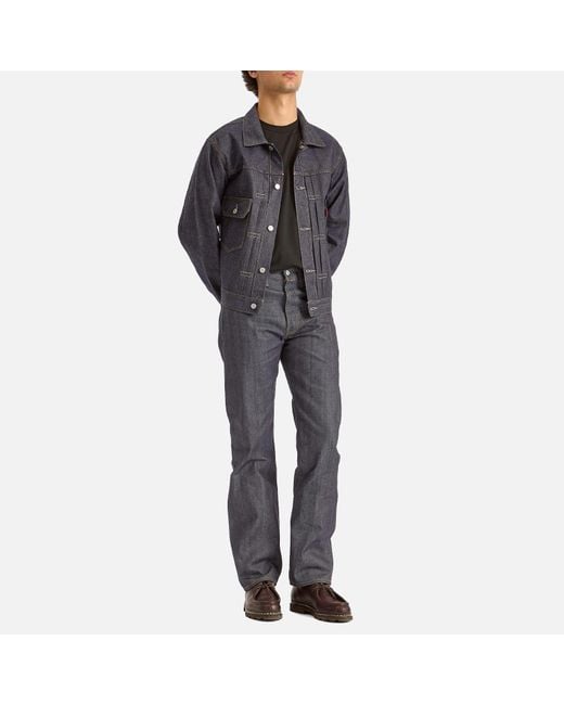 Levi's Black Lvc 1953 Type Ii Kaihara Denim Jacket for men