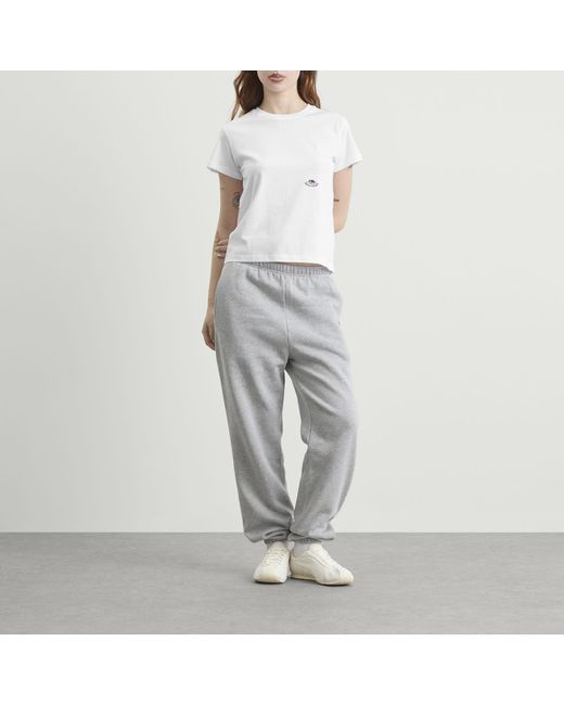 HOMMEGIRLS White X Fruit Of The Loom Classic T-Shirt