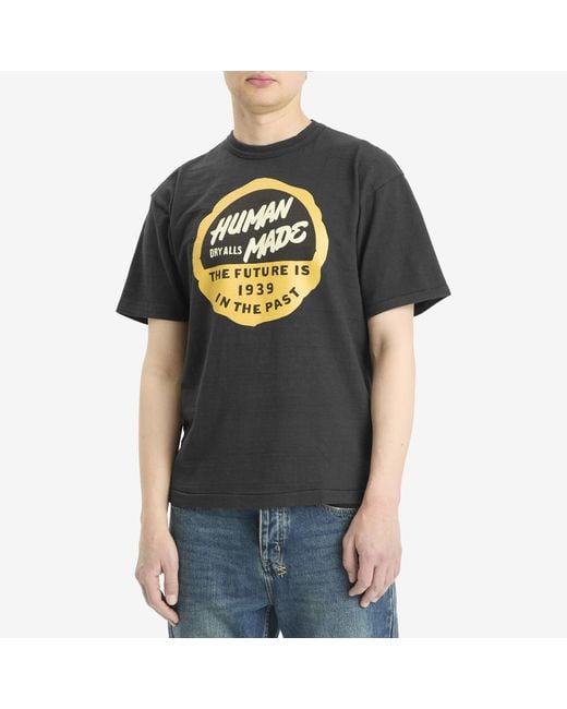 Human Made Black Seal Graphic T-Shirt for men