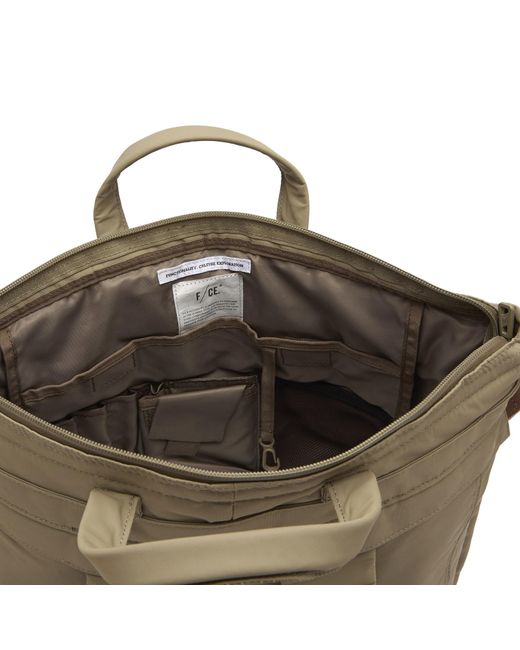 F/CE Green Recycled Twill 3-Way Helmet Bag