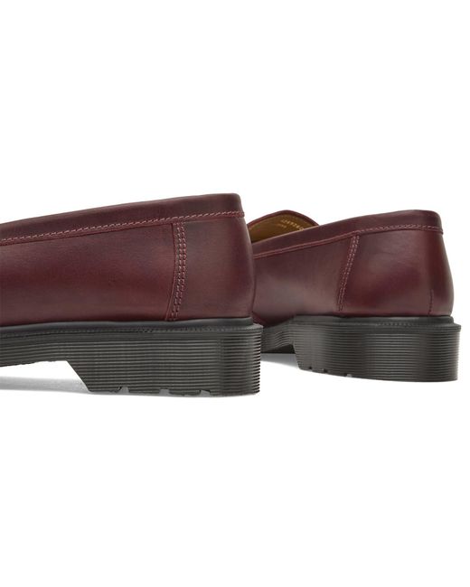 Dr. Martens Brown Delapre Penny Loafer for men