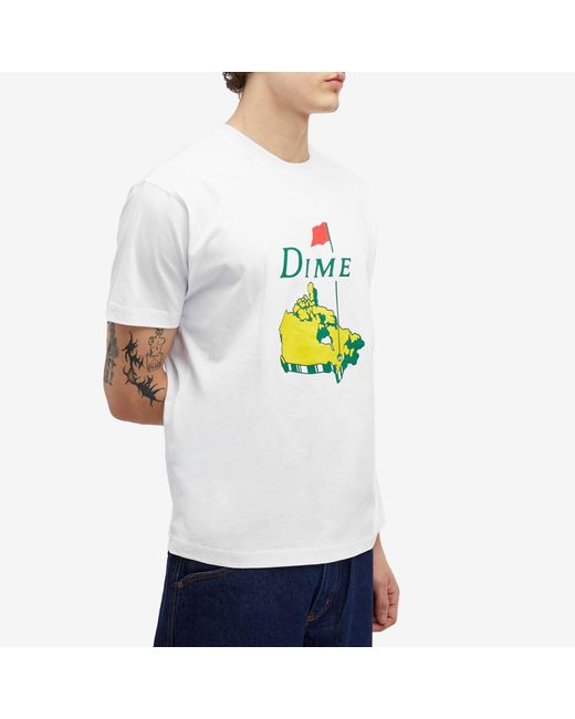 Dime White Masters T-Shirt for men