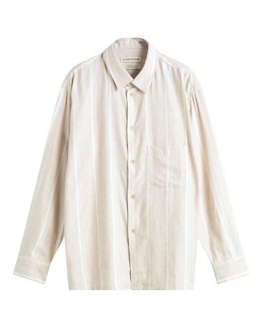 A Kind Of Guise White Gusto Shirt for men