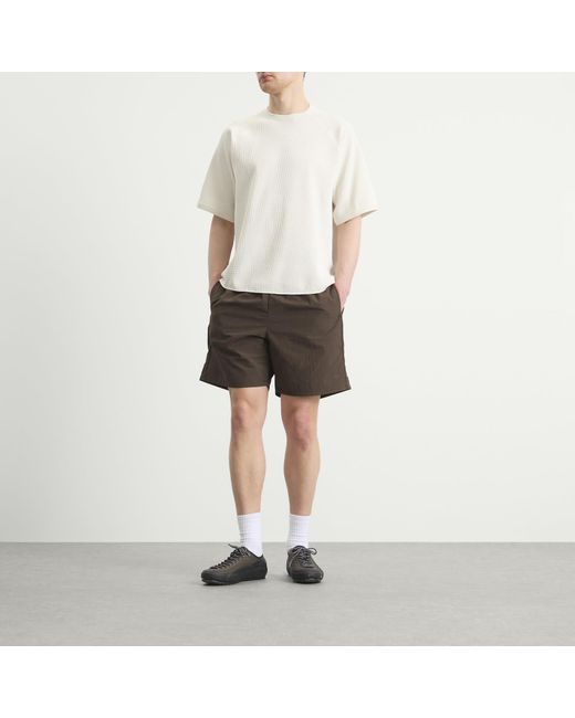 Goldwin White Waffle Light T-Shirt for men