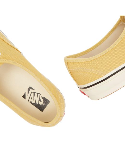 Vans Yellow Lx Authentic 44 Sneaker
