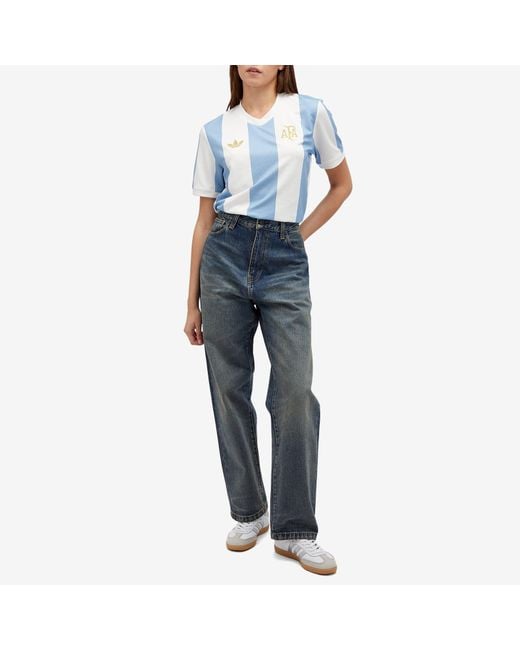 adidas☆Argentina FA Anniversey Jersey Tシャツ【UK発】 Blue adidas Originals Argentina Anniversary Jersey - JD