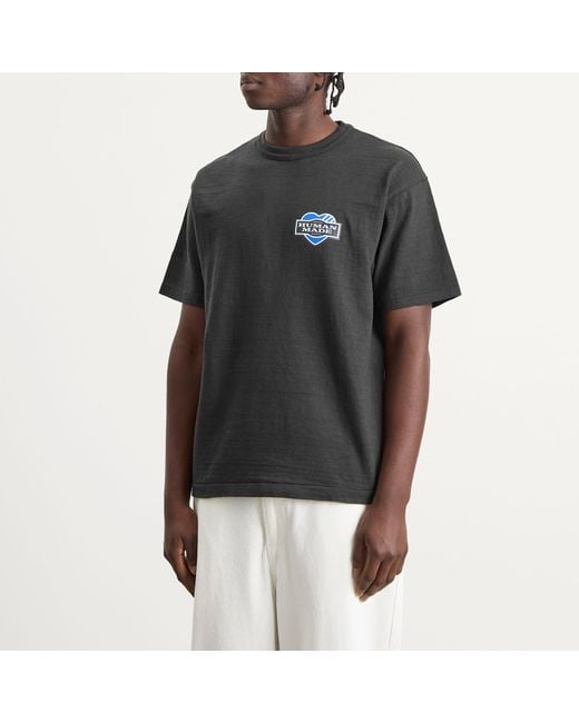 Human Made Black Heart Stamp T-Shirt for men