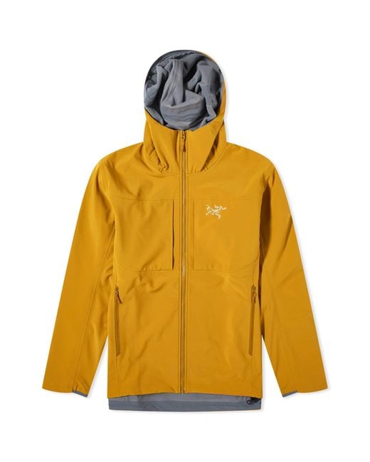 Arc'teryx Yellow Gamma Mx Hooded Jacket for men