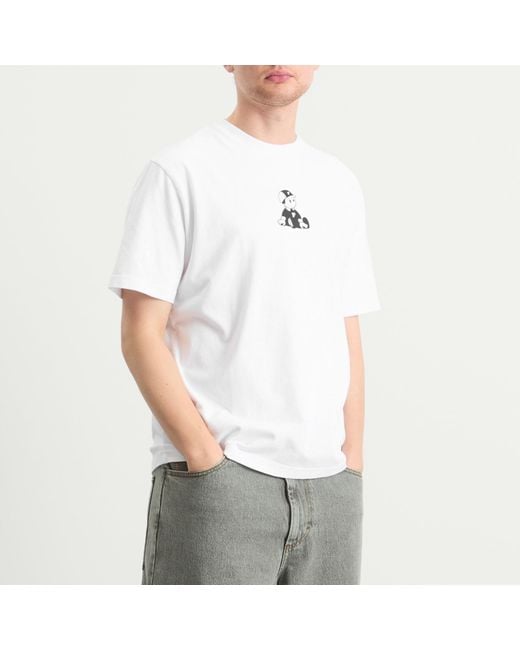 Pawa Speed Sports White Boy T-Shirt for men