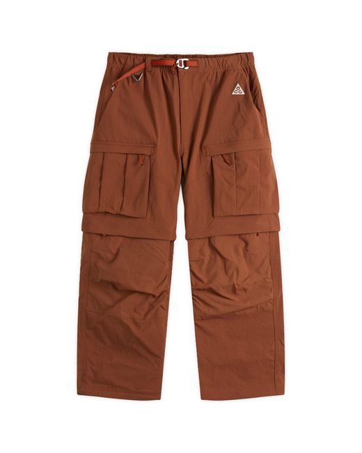 Nike Brown Acg Smith Summit Cargo Pant for men