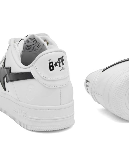 A Bathing Ape White Bape Sta #2