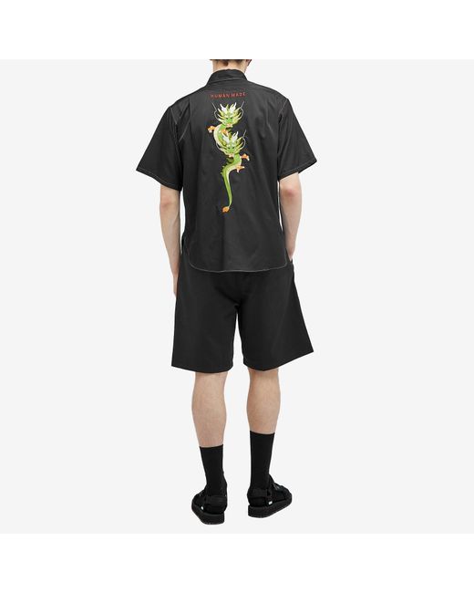 Dragon S/S Shirt Black | HAVEN