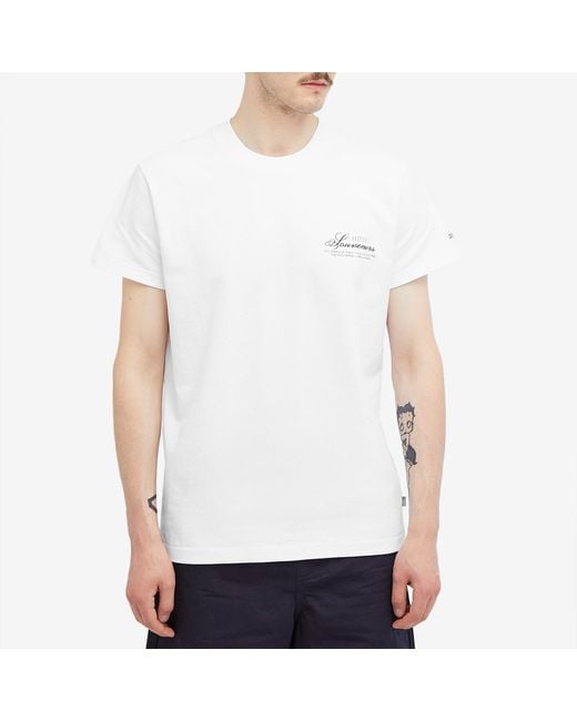 A.P.C. White X Jjjjound Hotel Souvenirs T-Shirt for men