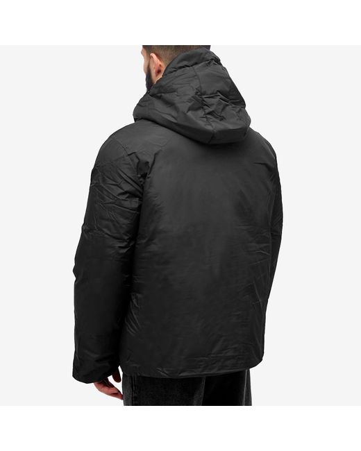 Daily Paper Black Ruraz Puffer Jacket for men