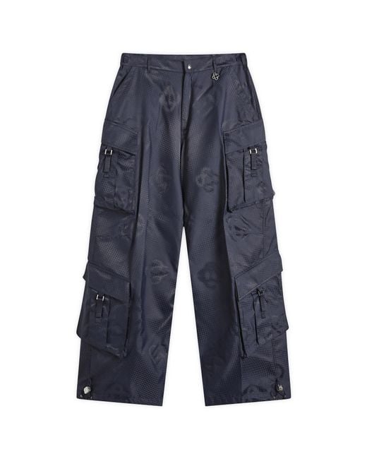 Casablanca Blue Cargo Trouser for men