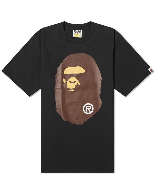A Bathing Ape Black Big Ape Head T-Shirt for men