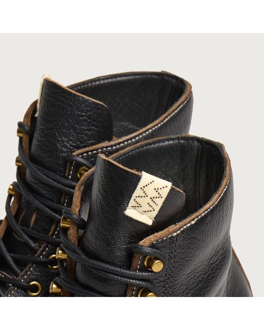 Visvim Black Virgil Folk Boots for men