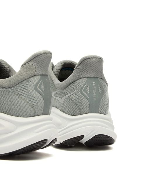 Hoka One One Gray Clifton 10 Sneaker for men
