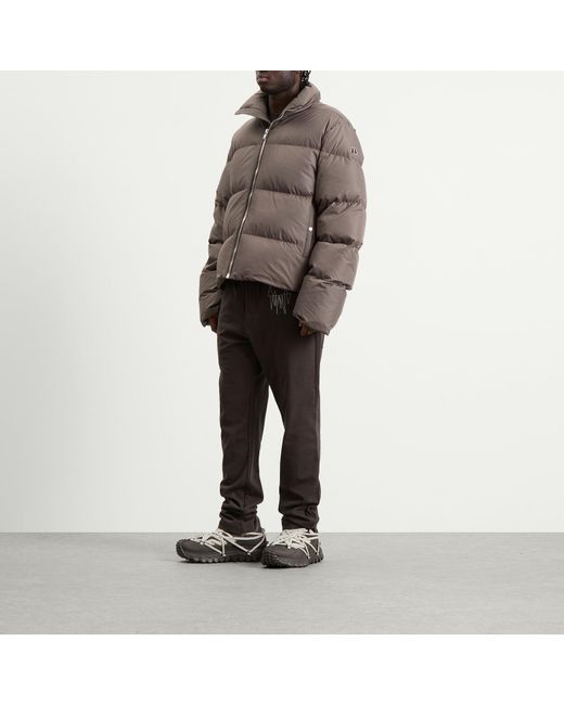 Rick Owens Gray X Moncler Drawstring Jogger