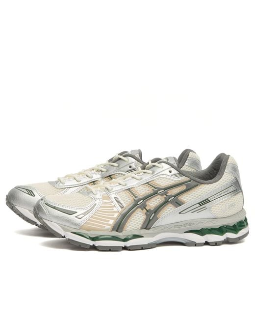 Asics White Gel-Kayano 12.1 Sneakers