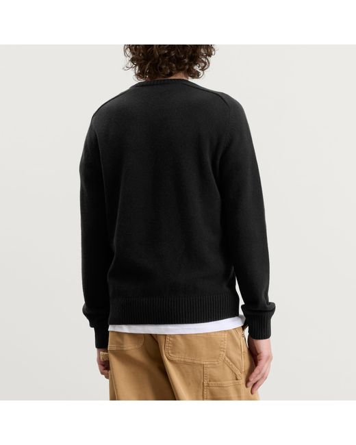 Canada Goose Black Matawin Crew Knit for men