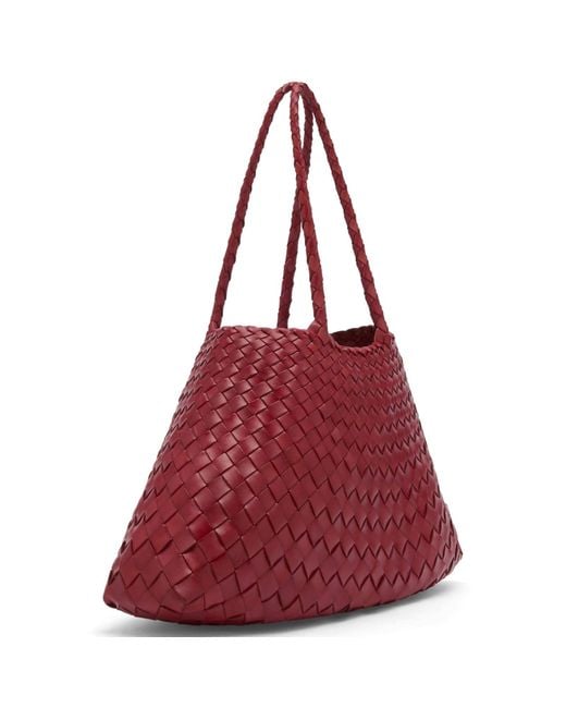 Dragon Diffusion Red Santa Croce Large Bag