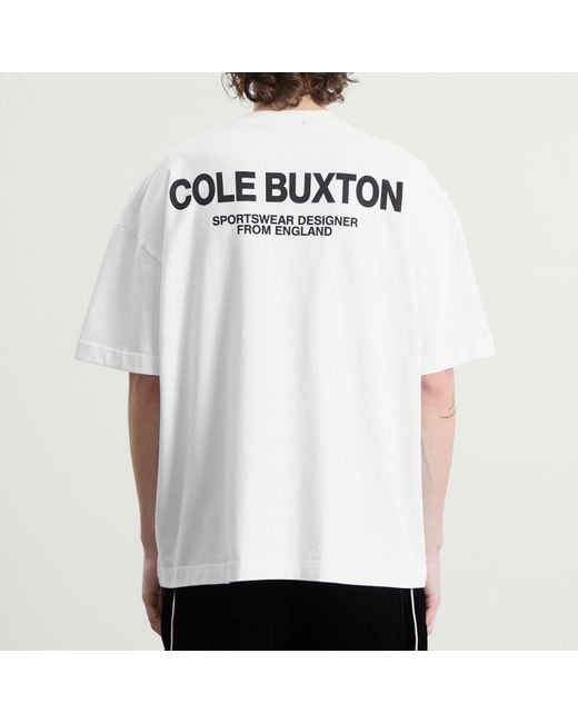 Cole Buxton White Sportswear T-Shirt for men