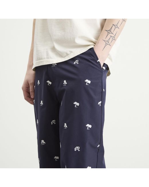 Malbon Blue Torrey Pines Pant for men