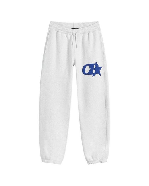 Cole Buxton White End. X Cb Star Sweatpants