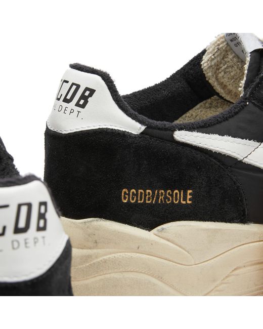 Golden Goose Deluxe Brand Black Running Sole Sneakers for men