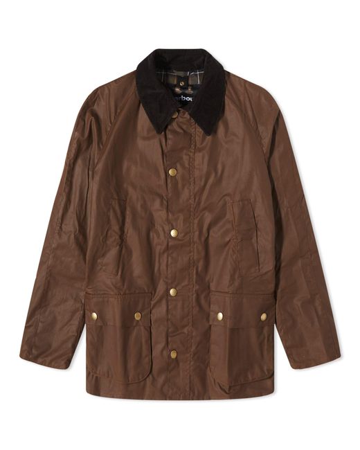 Barbour Brown Ashby Wax Jacket for men
