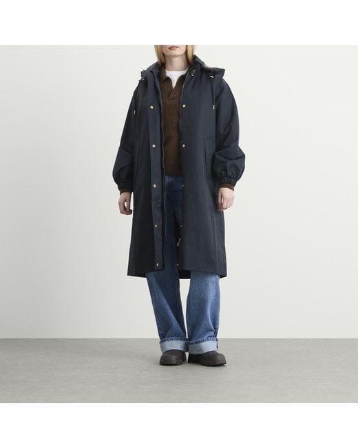 Barbour Blue Bronagh Waterproof Jacket