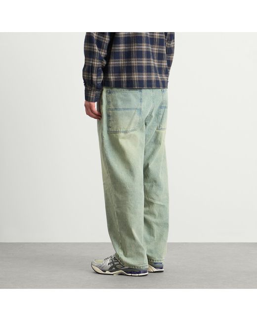 Butter Goods Green Trim Baggy Denim Jeans for men