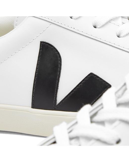 Veja White Esplar Clean Leather Sneakers for men