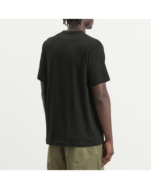 Universal Works Black Single Jersey Core T-Shirt for men