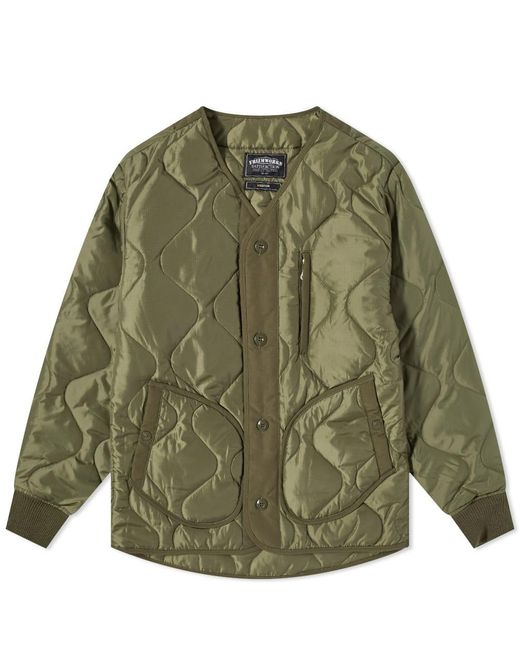 FRIZMWORKS Green M65 Field Liner Jacket for men