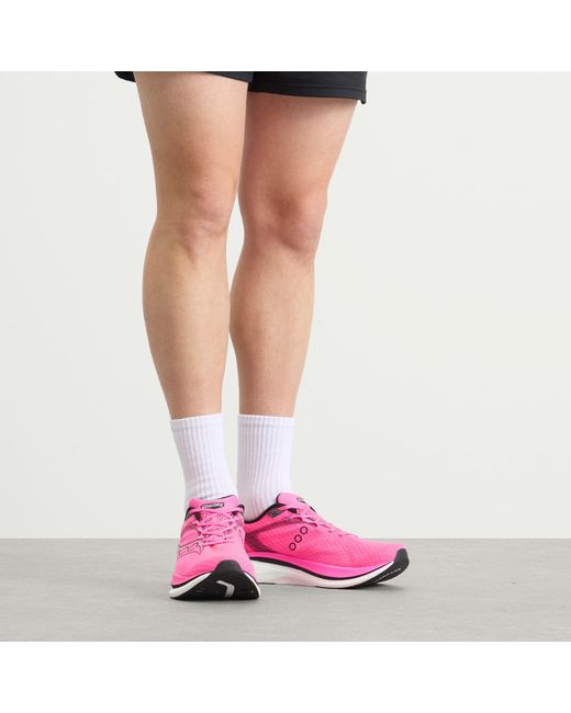 Saucony Pink Endorphin Speed 5 Sneaker for men