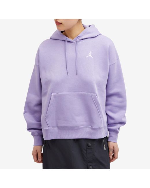 Nike Purple Brooklyn Fleece Hoodie