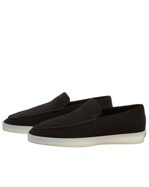 Fear Of God Black Reverse Suede Loafer for men