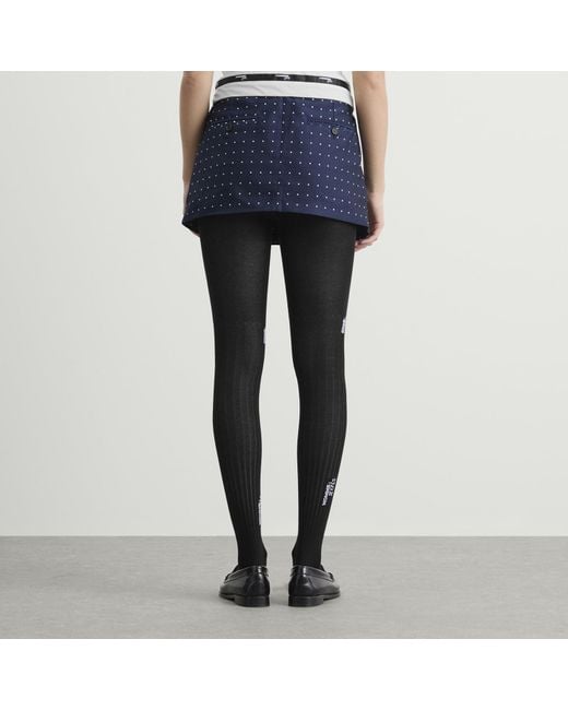HOMMEGIRLS Black Tights