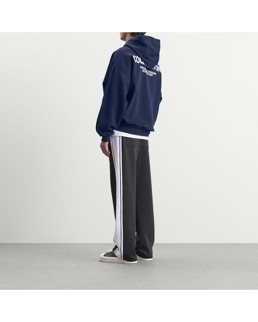 Cole Buxton Blue Cb Sportswear Hoodie for men