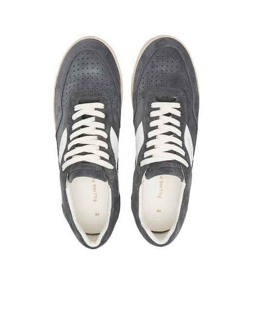 Filling Pieces Blue Ace Spin Sneakers for men